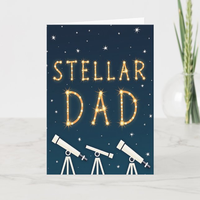 Stellar Dads Galaxie Karte (Vorderseite)