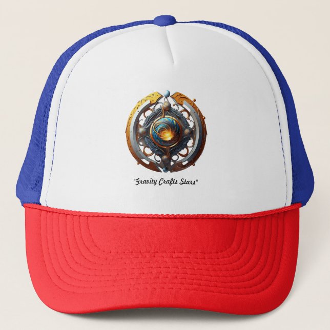 "Stellar Emergence" Truckerkappe (Vorderseite)