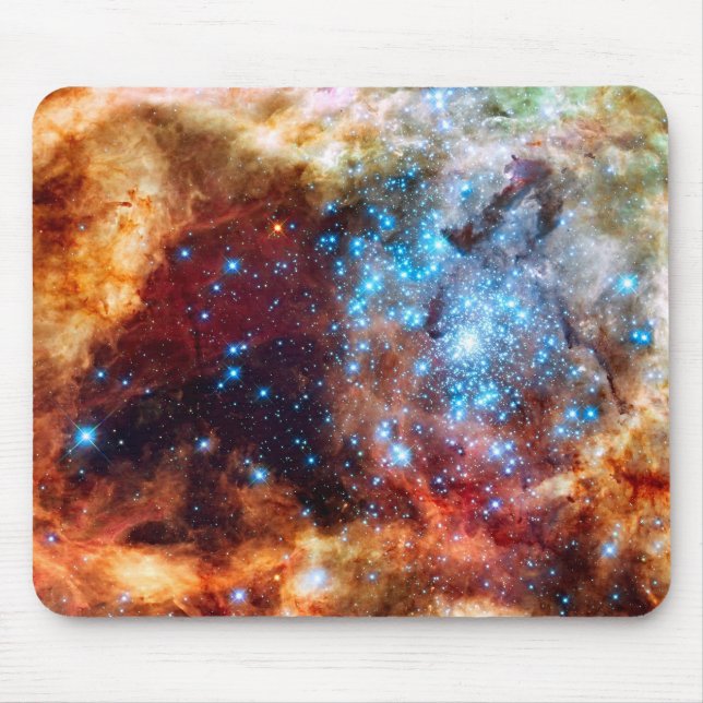 Stellar Kinderzimmer R136 Tarantula Nebula NASA Fo Mousepad (Vorne)