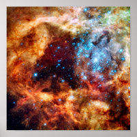 Stellar Kinderzimmer R136 Tarantula Nebula NASA Fo