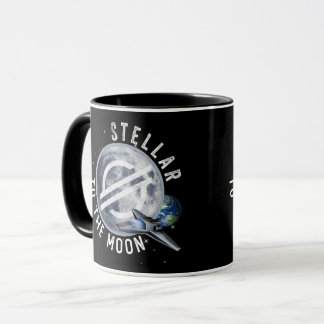 Stellar Lumens (XLM) Coin to the moon Gifts Crypto Tasse