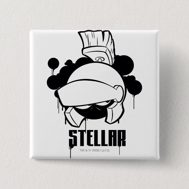 Stellar MARVIN THE MARTIAN™ Button (Vorderseite)