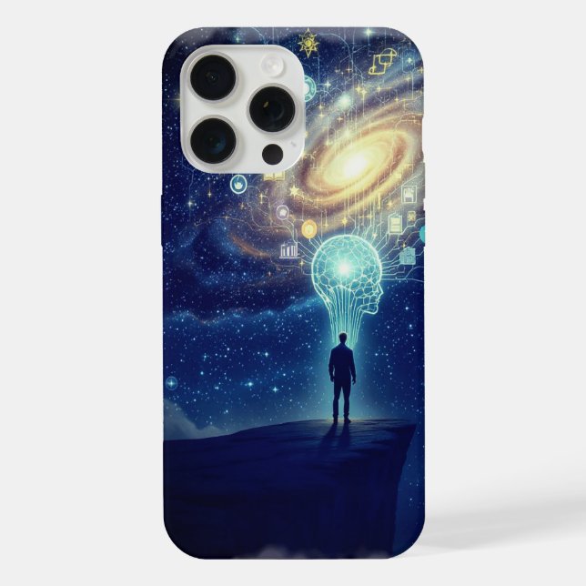 Stellar Mind iPhone 15 Pro max Schutz Ihrer Vision Hülle (Rückseite)