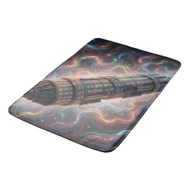 Stellar Path – Journey Through the Universe´10 Badematte (Schrägansicht)