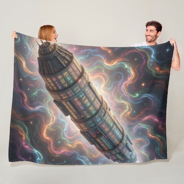 Stellar Path – Journey Through the Universe´10 Fleecedecke (Beispiel)