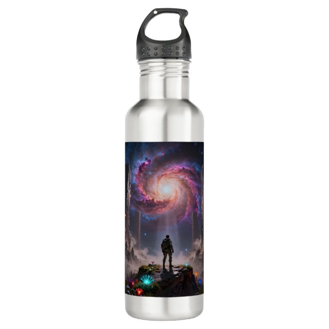 Stellar Path – Journey Through the Universe´3 Edelstahlflasche (Vorderseite)