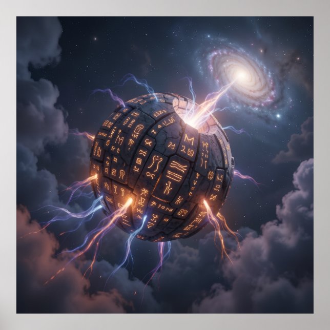 Stellar Path – Journey Through the Universe´4 Poster (Vorne)