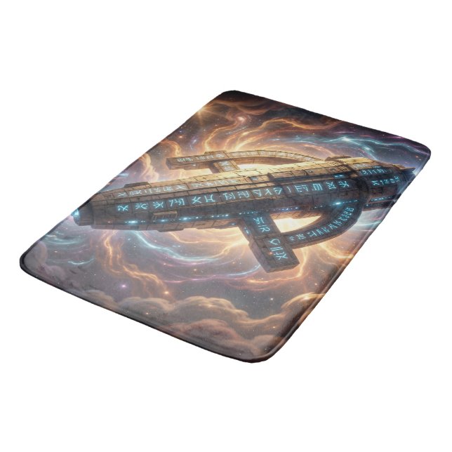 Stellar Path – Journey Through the Universe´5 Badematte (Schrägansicht)