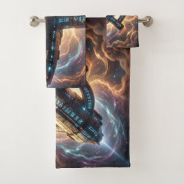Stellar Path – Journey Through the Universe´5 Badhandtuch Set