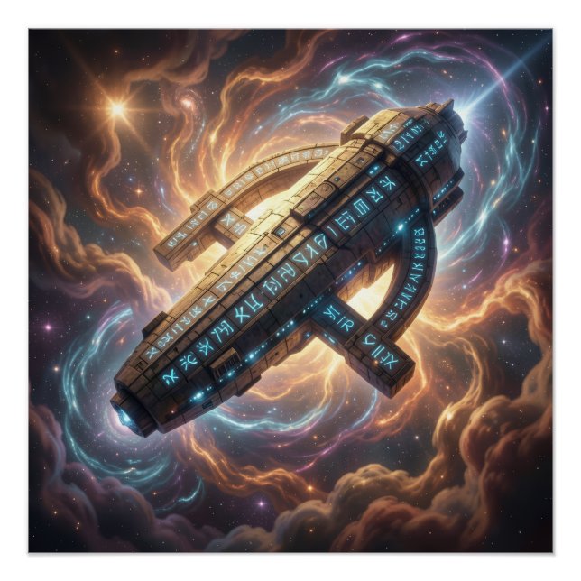 Stellar Path – Journey Through the Universe´5 Poster (Vorderseite)