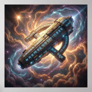 Stellar Path – Journey Through the Universe´5 Poster