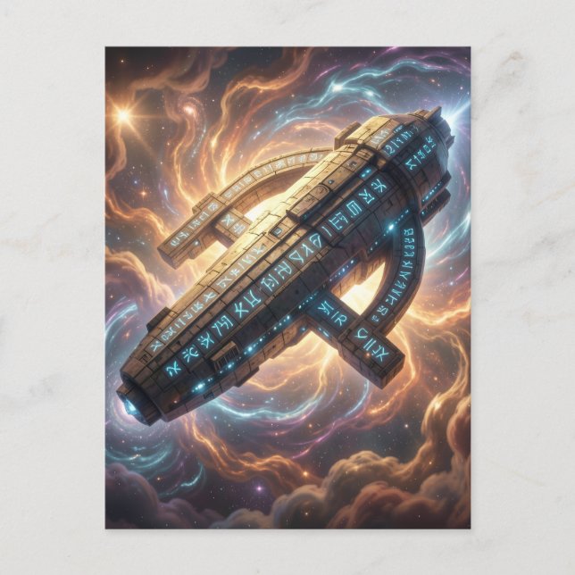 Stellar Path – Journey Through the Universe´5 Postkarte (Vorderseite)