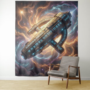 Stellar Path – Journey Through the Universe´5 Wandteppich