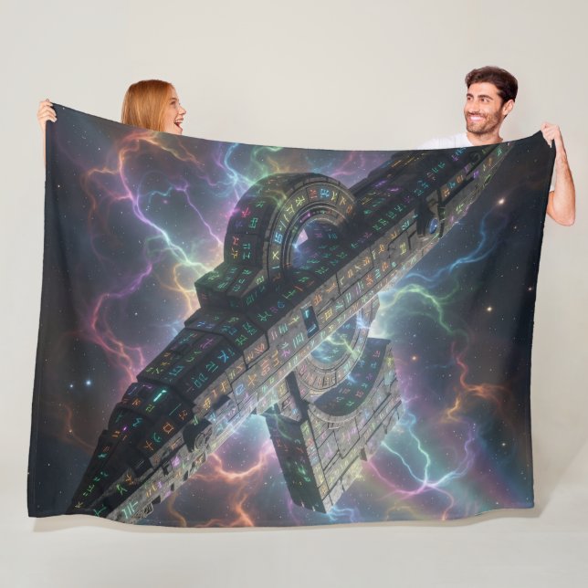 Stellar Path – Journey Through the Universe´6 Fleecedecke (Beispiel)