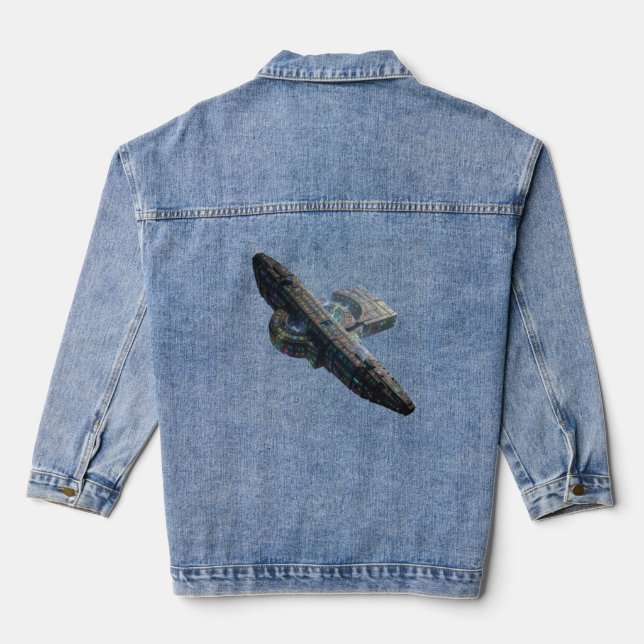 Stellar Path – Journey Through the Universe´6 Jeansjacke (Rückseite)