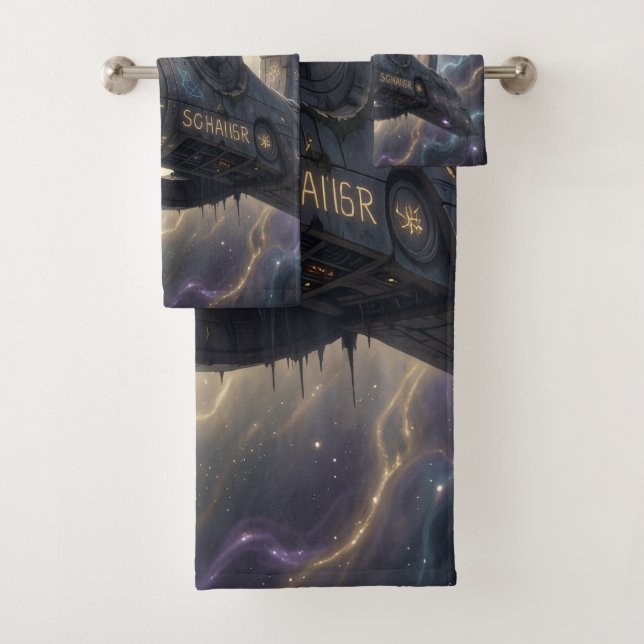 Stellar Path – Journey Through the Universe´7 Badhandtuch Set (Insitu)