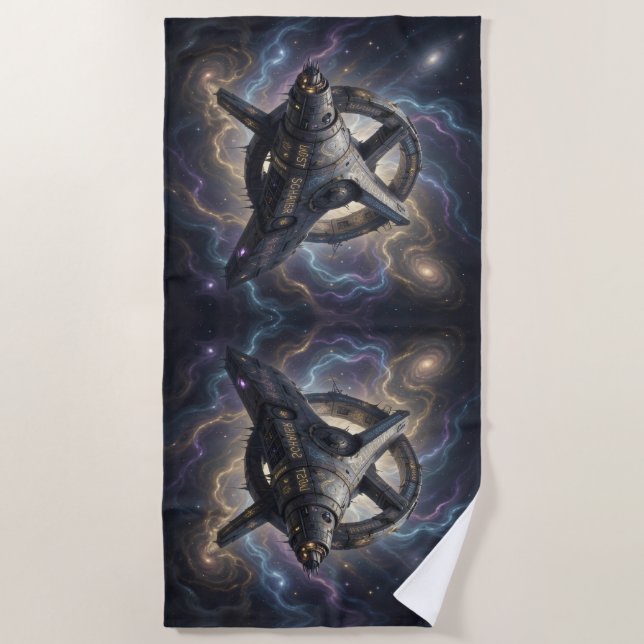 Stellar Path – Journey Through the Universe´7 Strandtuch (Vorderseite)