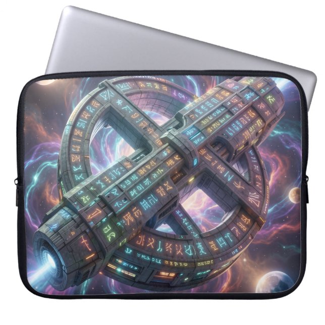 Stellar Path – Journey Through the Universe´8 Laptopschutzhülle (Vorderseite)