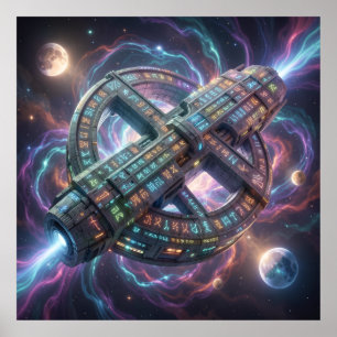 Stellar Path – Journey Through the Universe´8 Poster