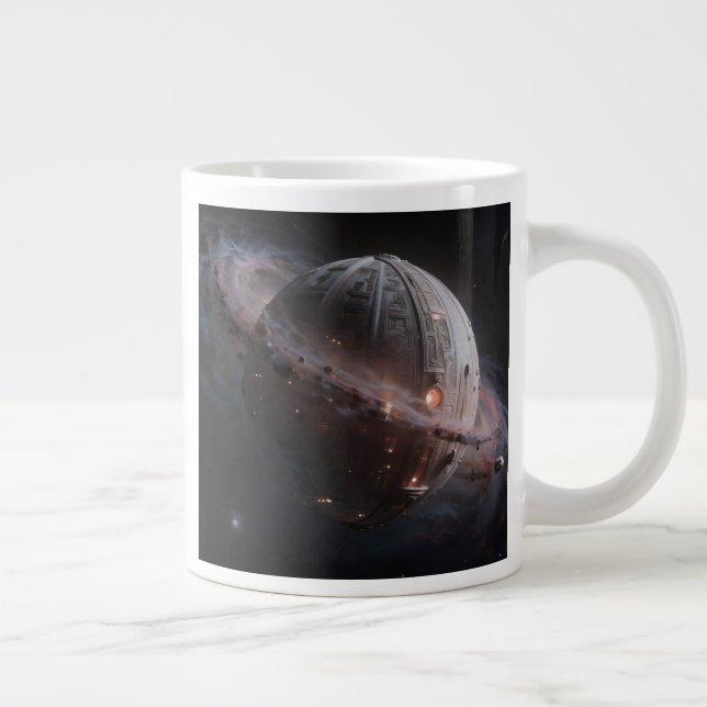 Stellar Path – Journey Through the Universe Jumbo-Tasse (Rechts)