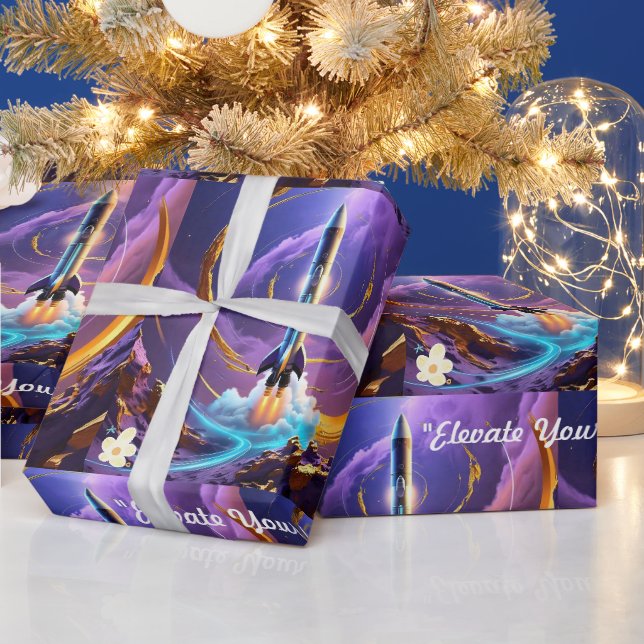 Stellar Rise Geschenkpapier (Feiertage)