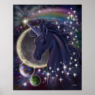 Stellar Unicorn Poster