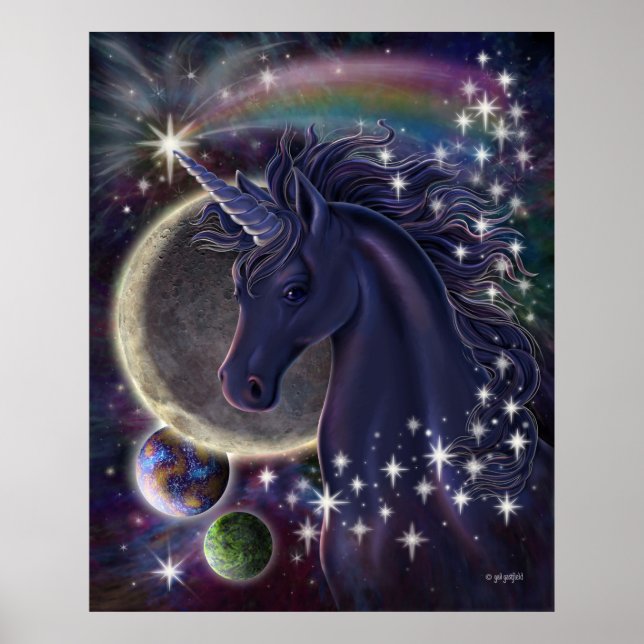 Stellar Unicorn Poster (Vorne)
