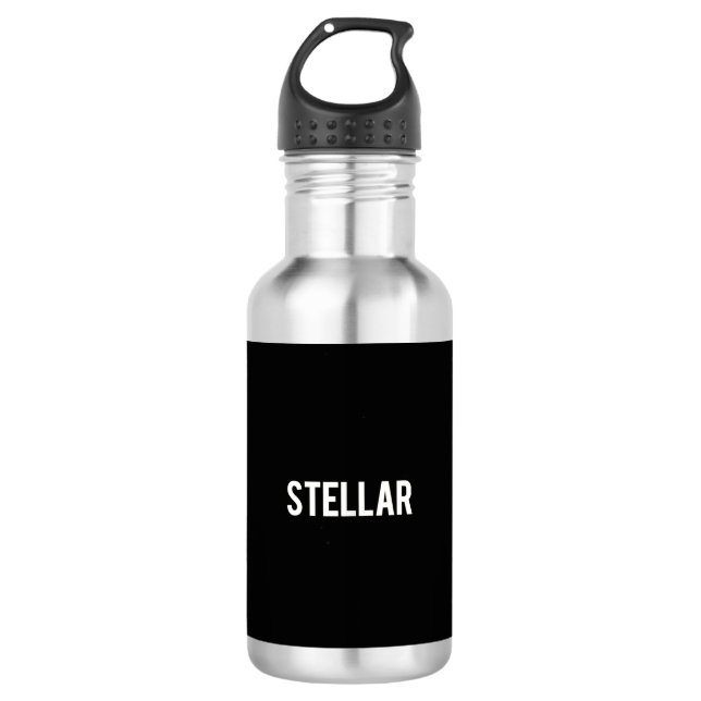 STELLAR Wasserflasche (Vorderseite)