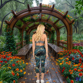 Stellar Waves: Kosmischer Fluss und SternenNachtde Capri Leggings