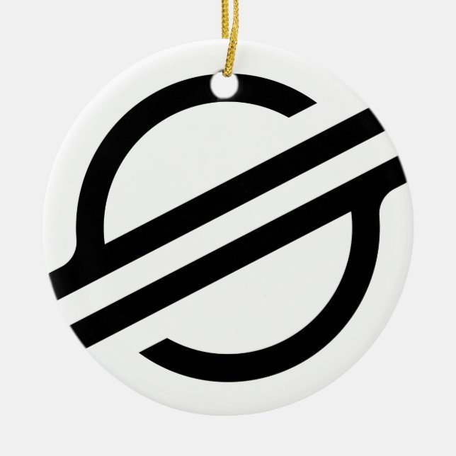 Stellar XLM Christmas Ornament (Vorne)