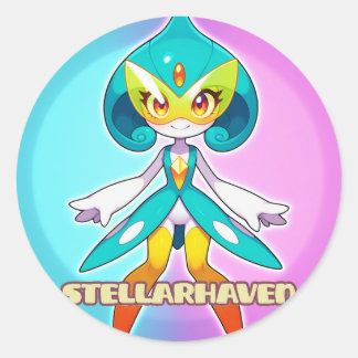 StellarHaven - Sparkey-Sticker 01 Runder Aufkleber