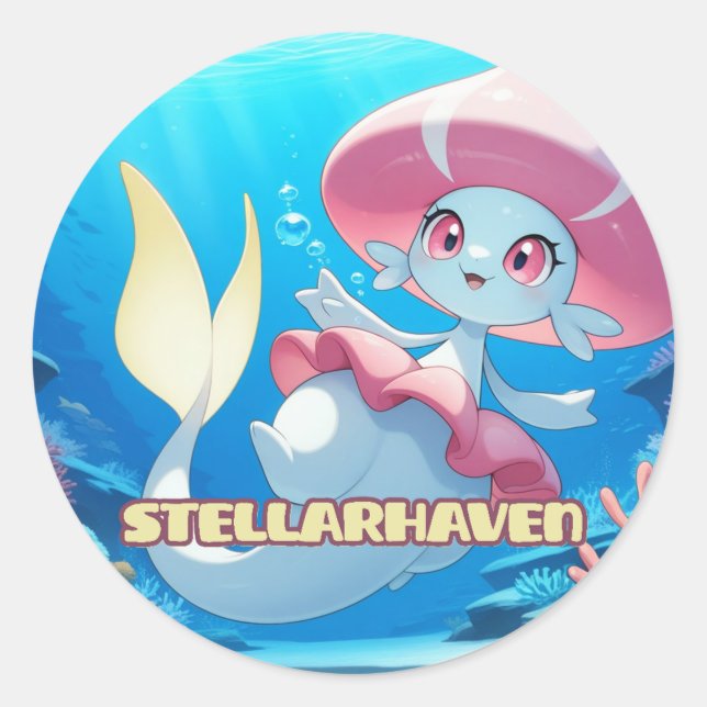 StellarHaven - Virginia Sticker 01 (Vorderseite)