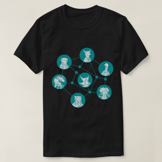 Stellaris Spieler T-Shirt (Design vorne)
