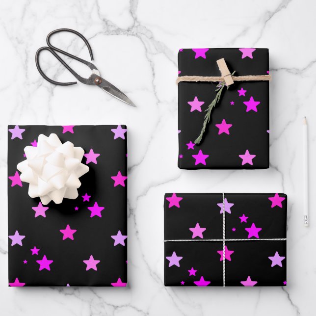 Stellaron Geschenkpapier Set (Vorderseite)
