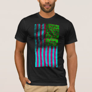 StellaRoot amerikanische Flagge Juli 4. T-Shirt