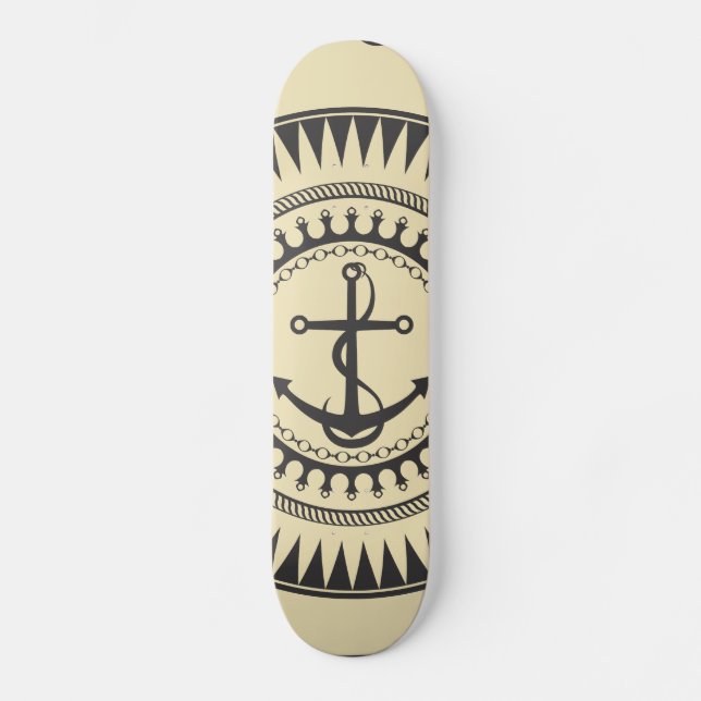 StellaRoot Anker sahnen unten Skateboard (Vorderseite)