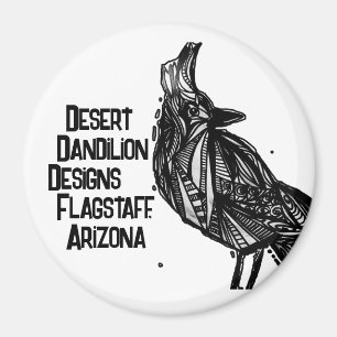 Stellar's Jay Magnet par Desert Dandilion Designs