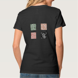 Stella's Sisters Basic T - Shirt mit QR Codes auf 