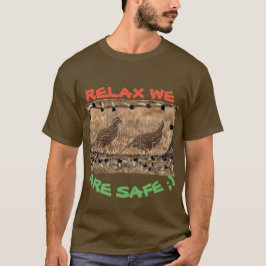 Stelle-aufgeblähte virginische Wachtel T-Shirt