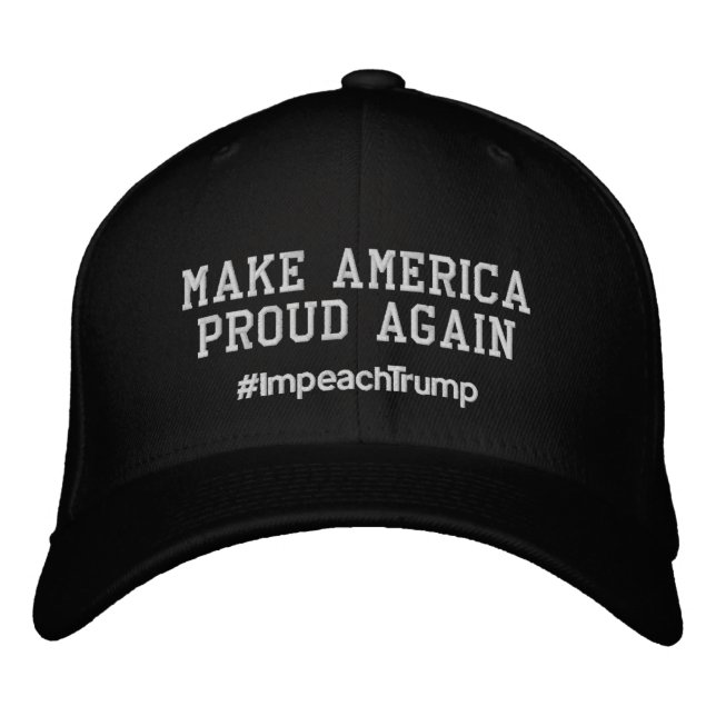 Stellen Sie Amerika stolzen wieder - gestickten Bestickte Baseballkappe (Vorderseite)