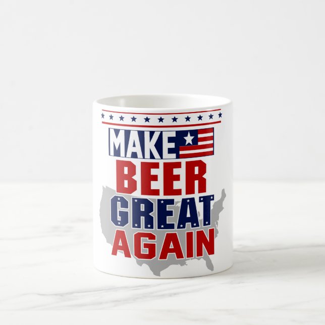 Stellen Sie Bier große wieder Tasse her (Mittel)