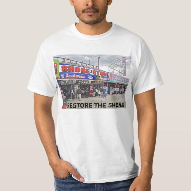 Stellen Sie das Ufer wieder her T-Shirt (Vorderseite)