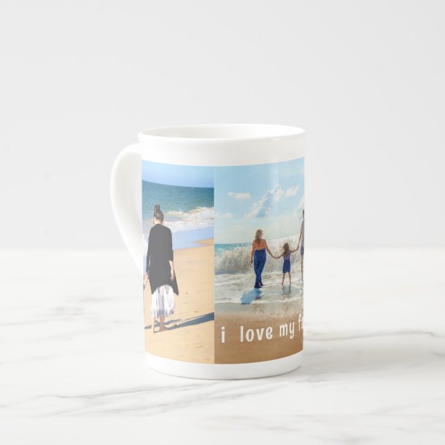 Stellen Sie die Tasse der China für die Collage Co (Vorderseite Links)