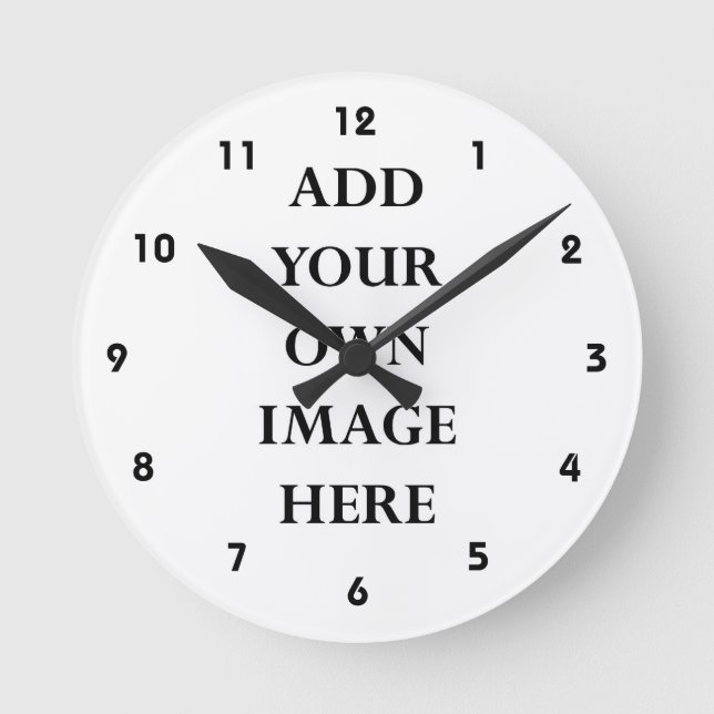 Stellen Sie die Uhr Ihrer Zahlen ein (Vorderseite)
