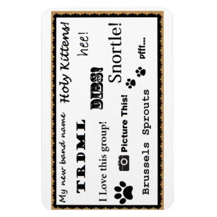 Stellen Sie dieses dar! Magnet