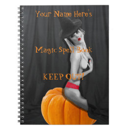 Stellen Sie dieses Magic Spell Book Journal ein Notizblock