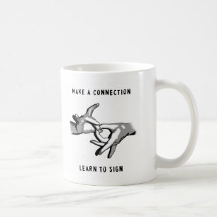 Stellen Sie eine Beziehung her zu lernen, Tasse zu