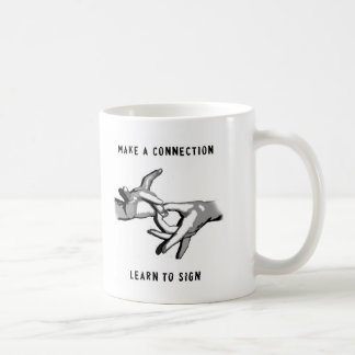 Stellen Sie eine Beziehung her zu lernen, Tasse zu