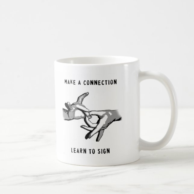 Stellen Sie eine Beziehung her zu lernen, Tasse zu (Rechts)