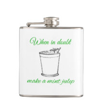 Stellen Sie eine tadelloser Julep-Flasche her